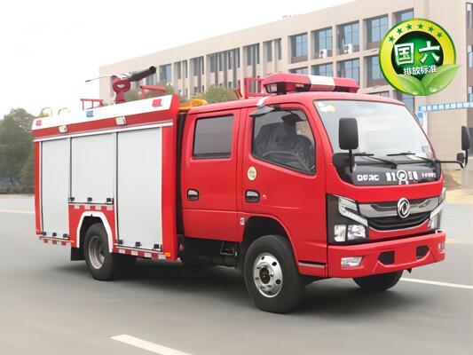 国六东风2.5吨泡沫消防车图片