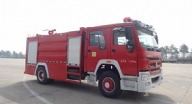 豪沃水罐消防车(8吨)图片